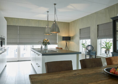 Norman Roman Shade Kitchen